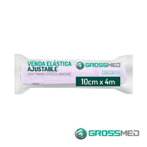 VENDA ELASTICA 10CM X 4M (GROSSMED)
